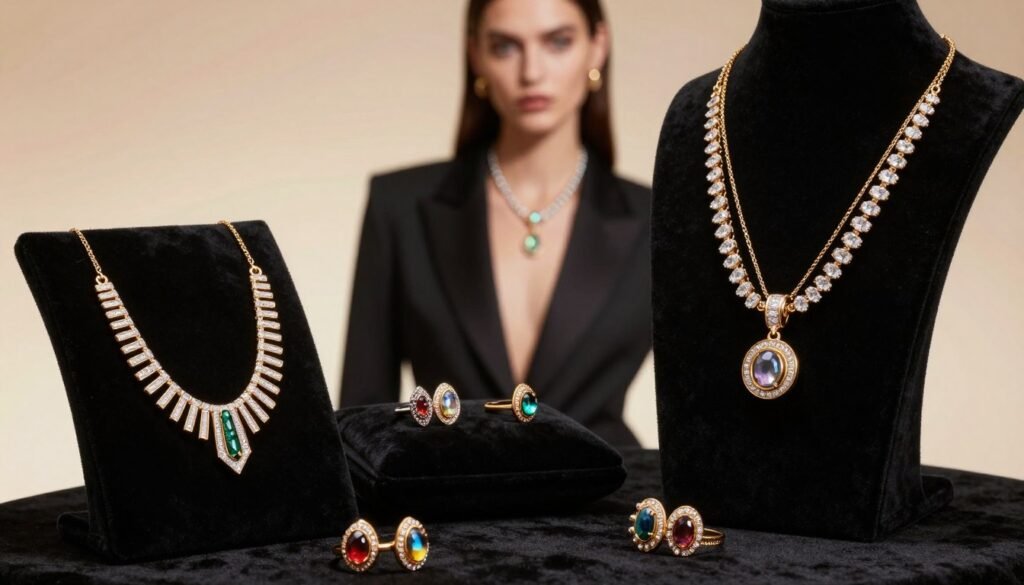 lightweight statement jewellery